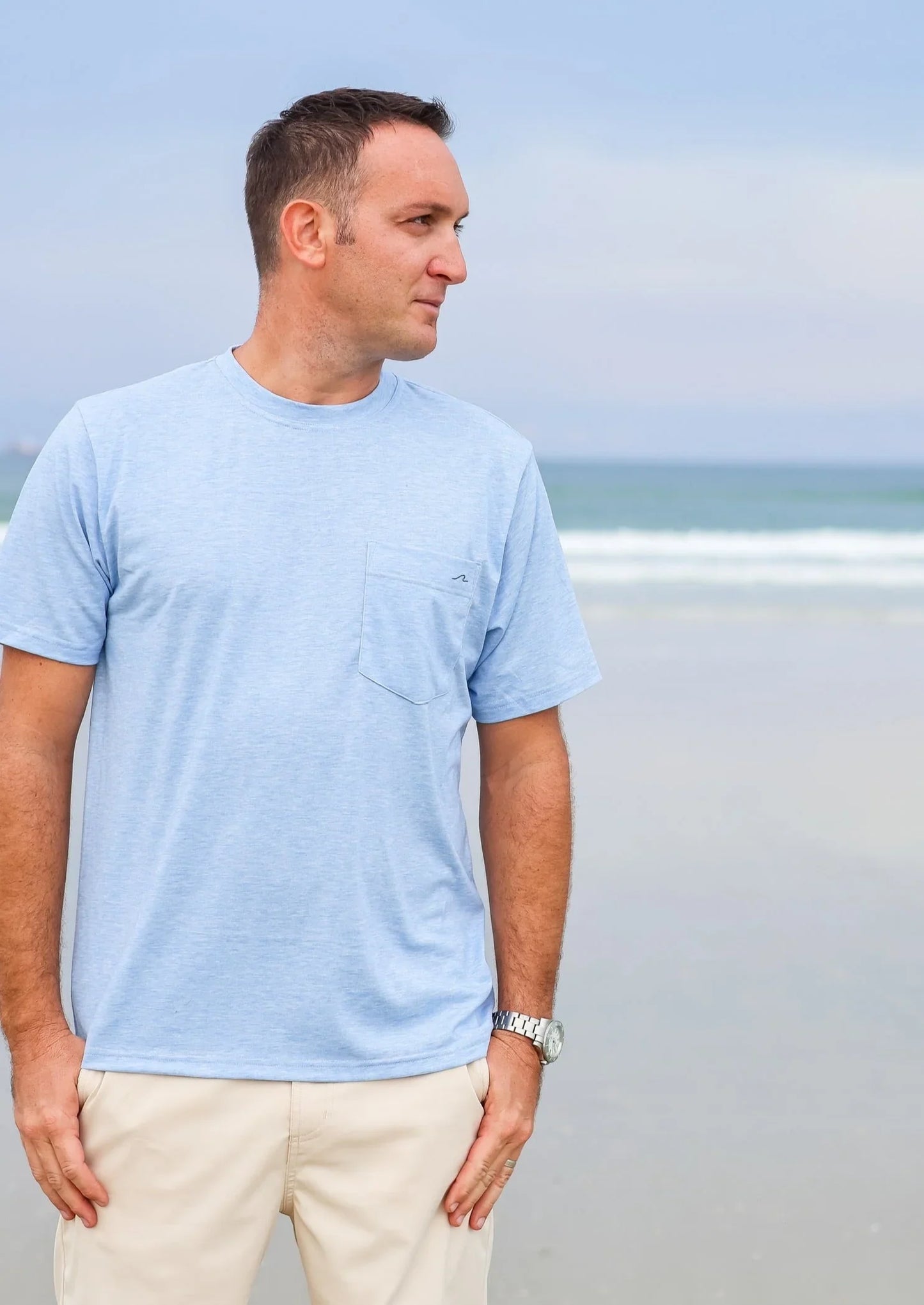 Men's Bamboo Heathered Tee