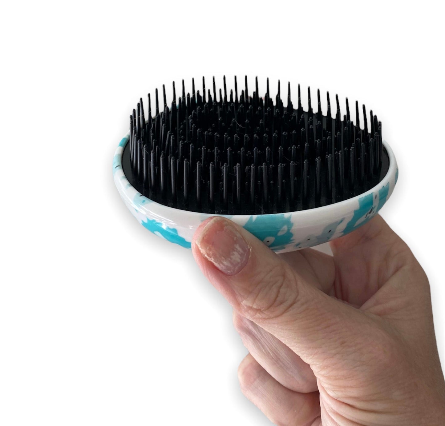 Detangling Brush for Toddlers & Kids, Mini Brush Tames Knots Without Tears or Tantrums