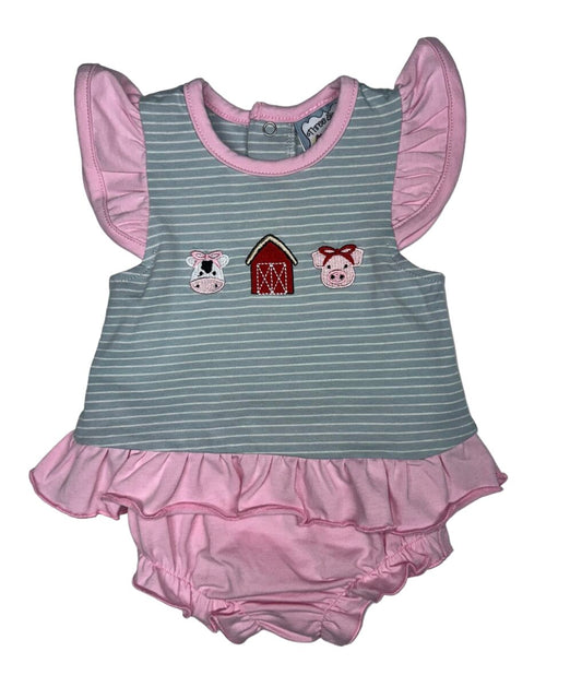 Farm Girl Bloomer Set