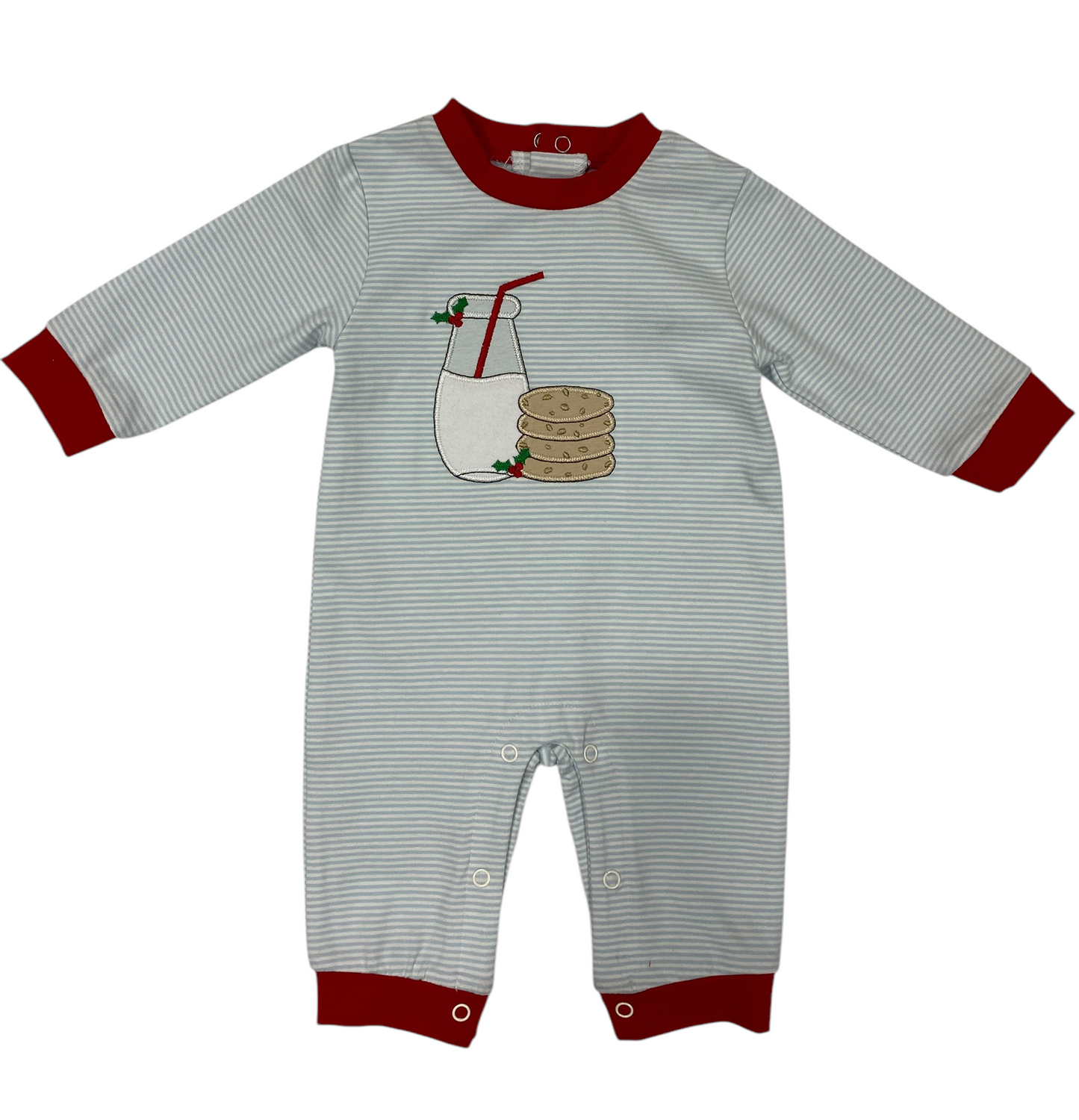 Milk & Cookies Boys Romper