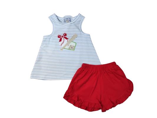 Homerun Girls Short Set