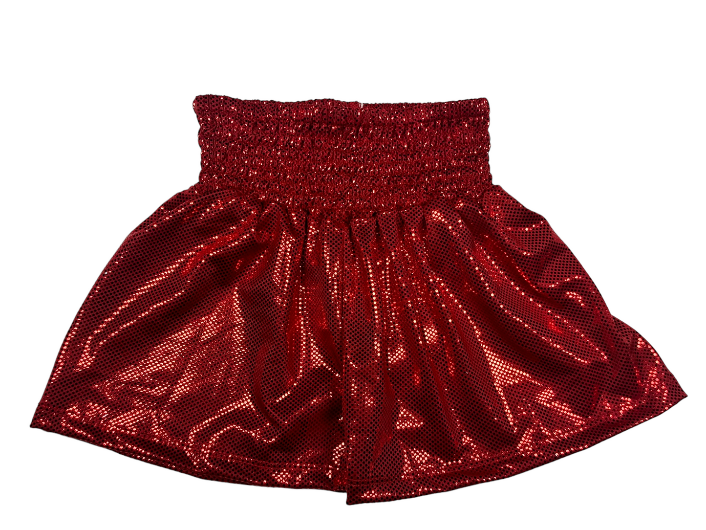 Red Sparkle Bella Shorts