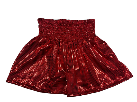 Red Sparkle Bella Shorts