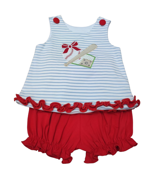 Homerun Girls Bloomer Set