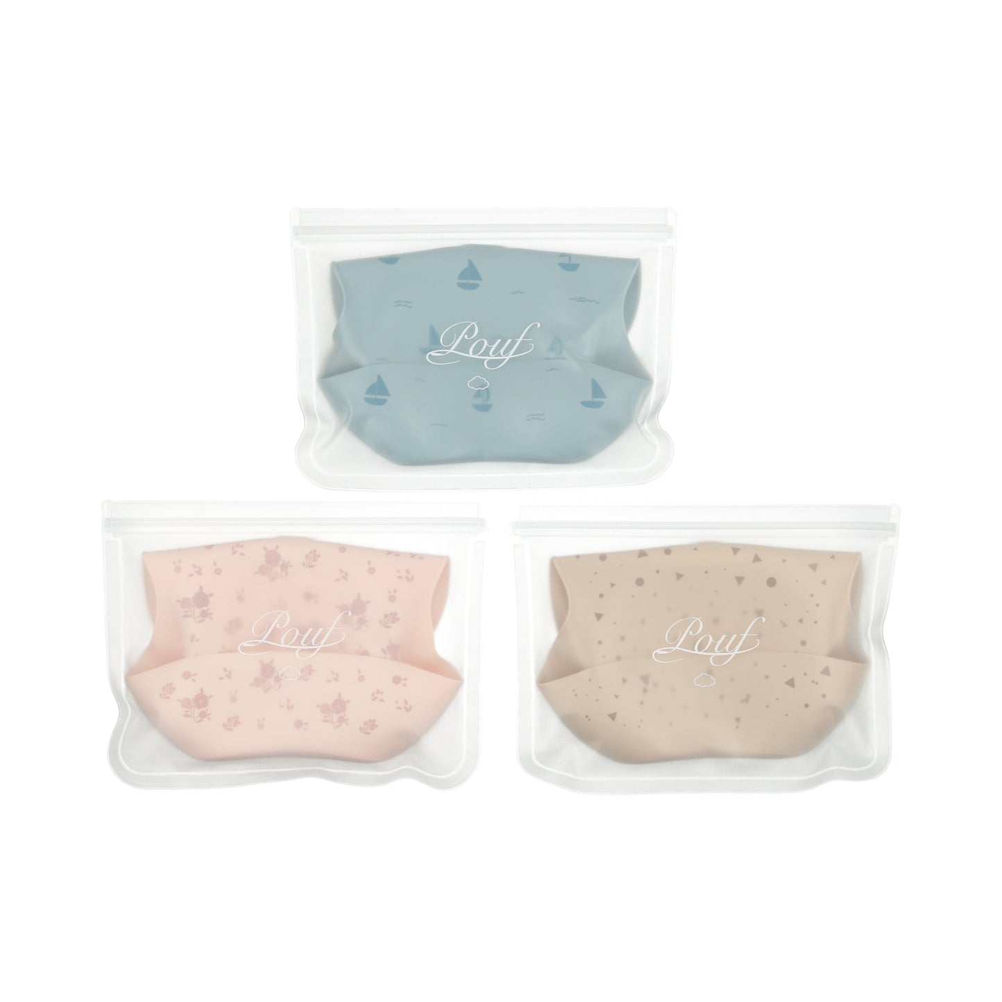 Silicone Bib-Sailboat/Blue