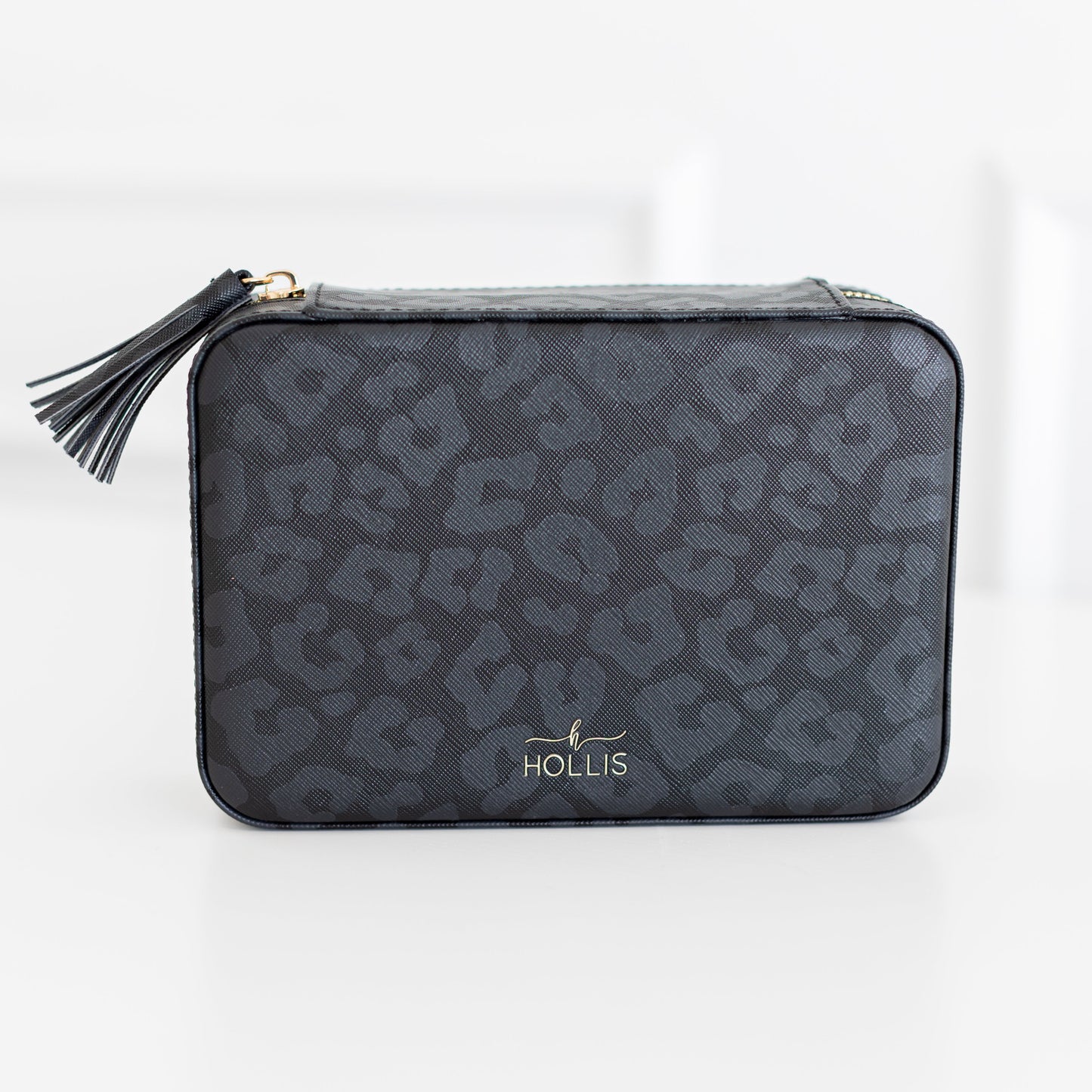 Black Leopard Jewelry Organizer - RECENTLY MARKED DOWN - FINAL SALE - WILL BE DISCONTINUED