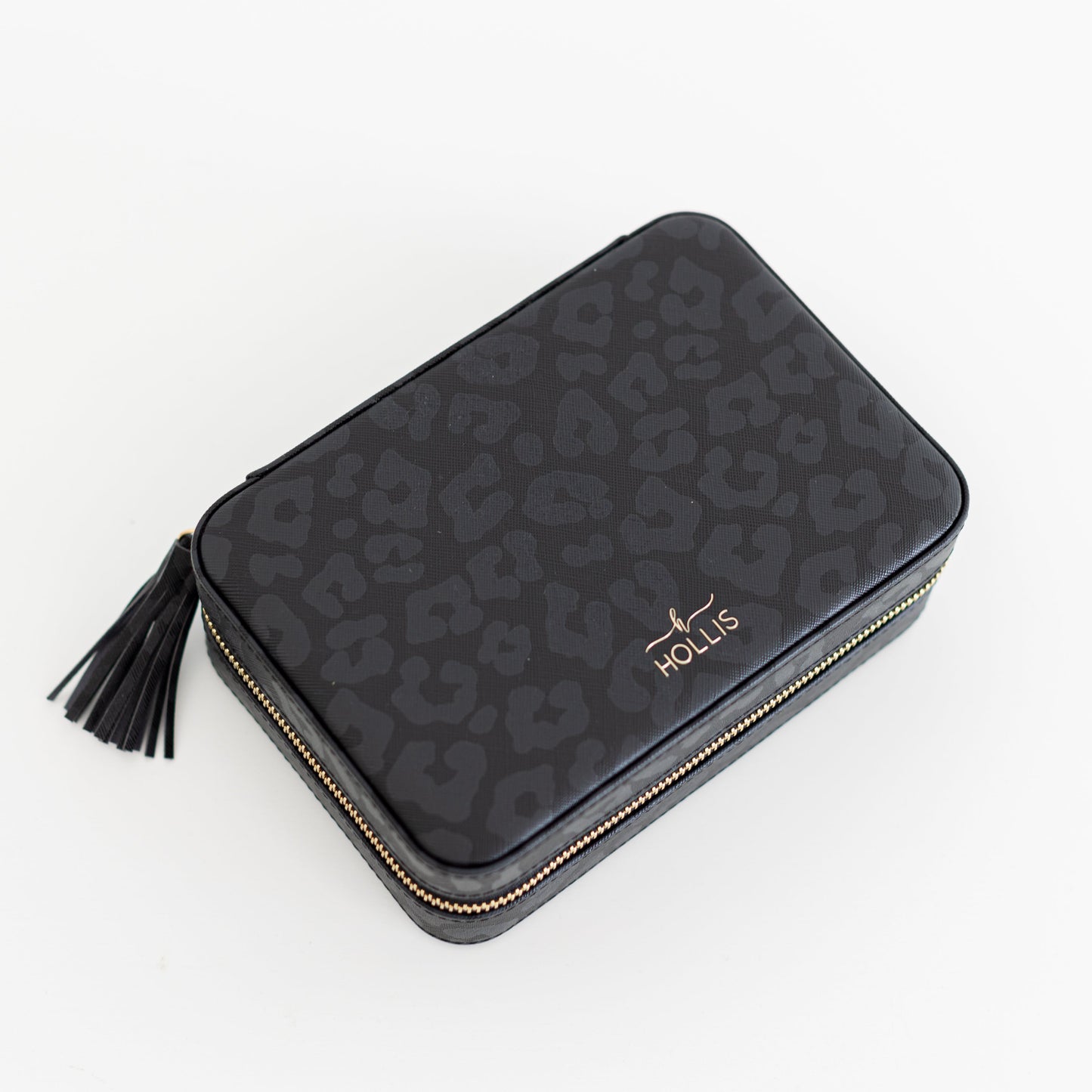Black Leopard Jewelry Organizer - RECENTLY MARKED DOWN - FINAL SALE - WILL BE DISCONTINUED