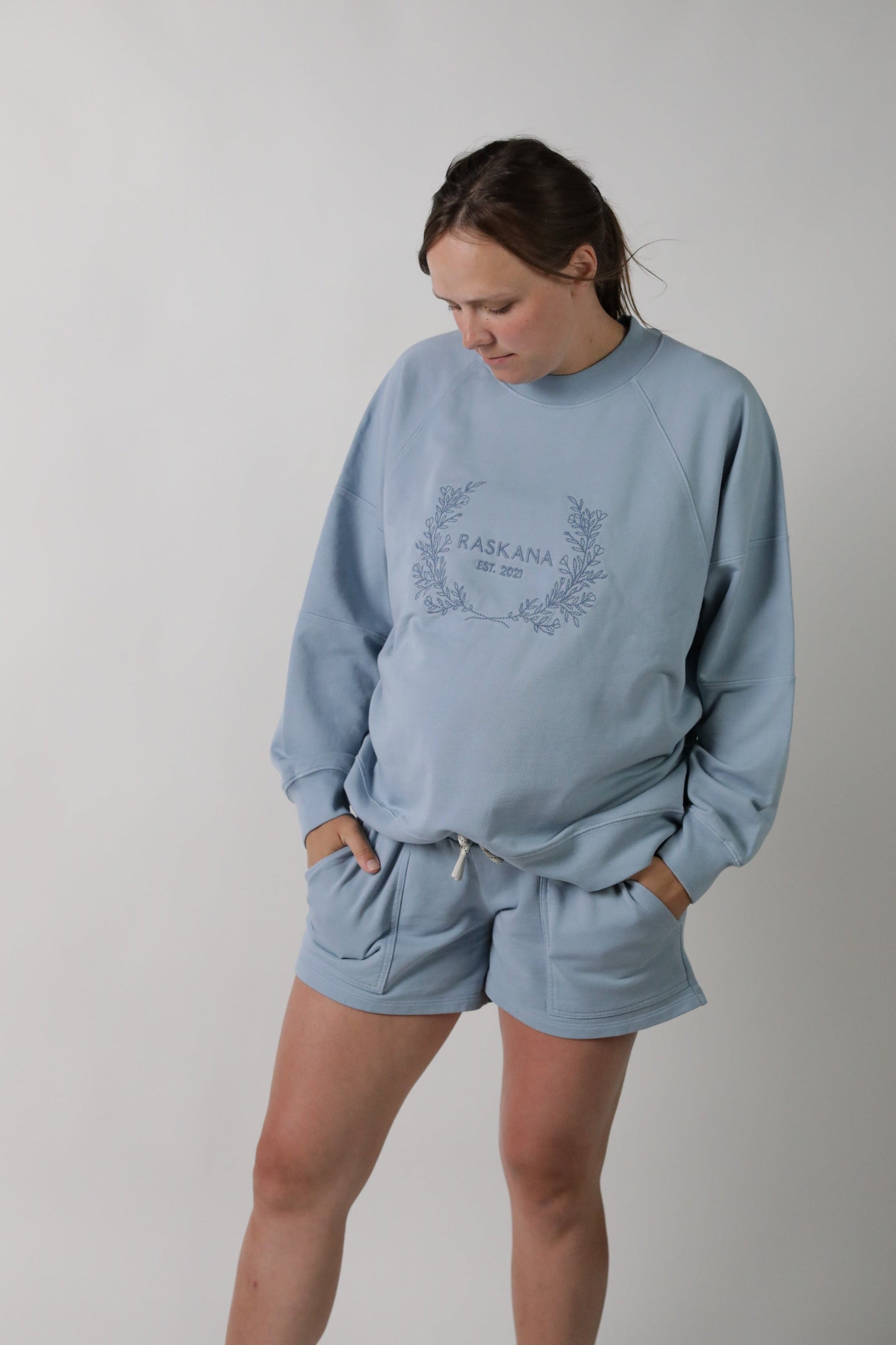 ELLE || ORGANIC COTTON MATERNITY SHORT