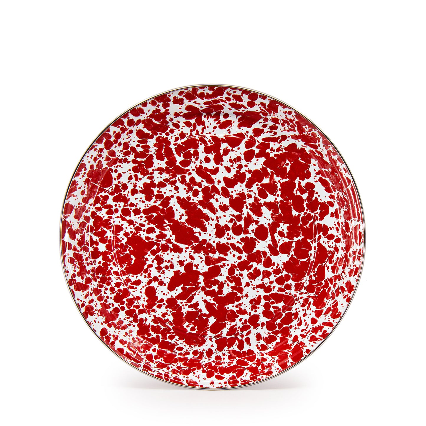 Red Swirl Small Saute Pan