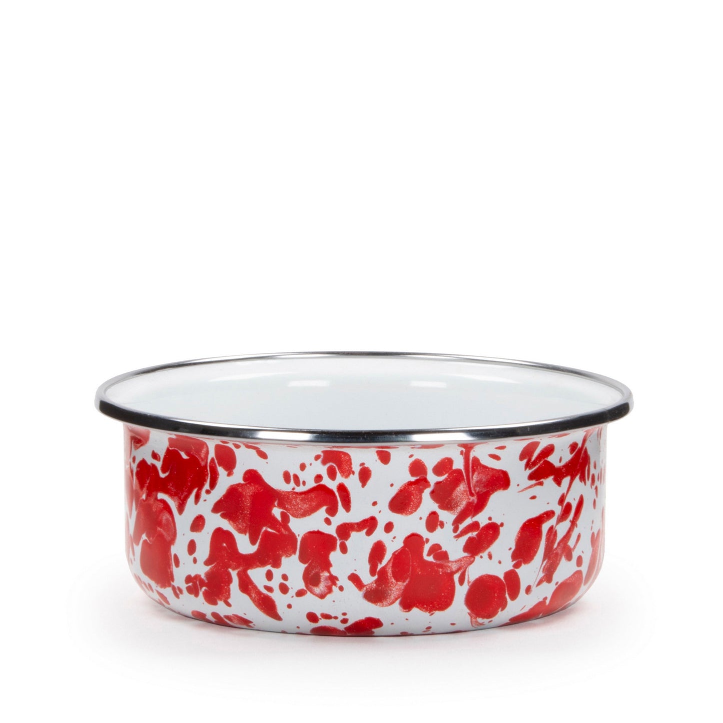 Red Swirl 14oz Soup Bowls - Set of 4