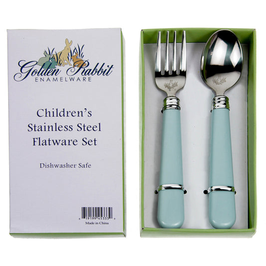 Robin's Egg Flatware Set