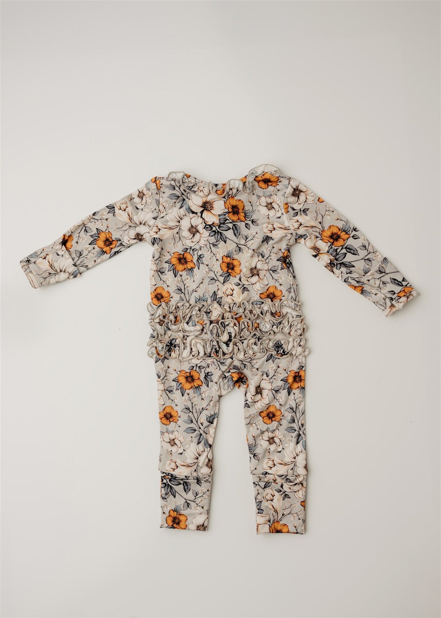 Amber Gardens Convertible Zip Footie