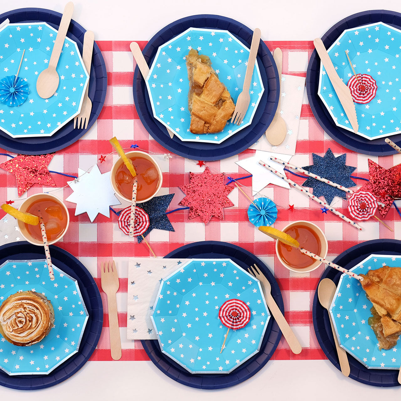 U.S. of Yay! Pinwheel Toppers (10 per pack)