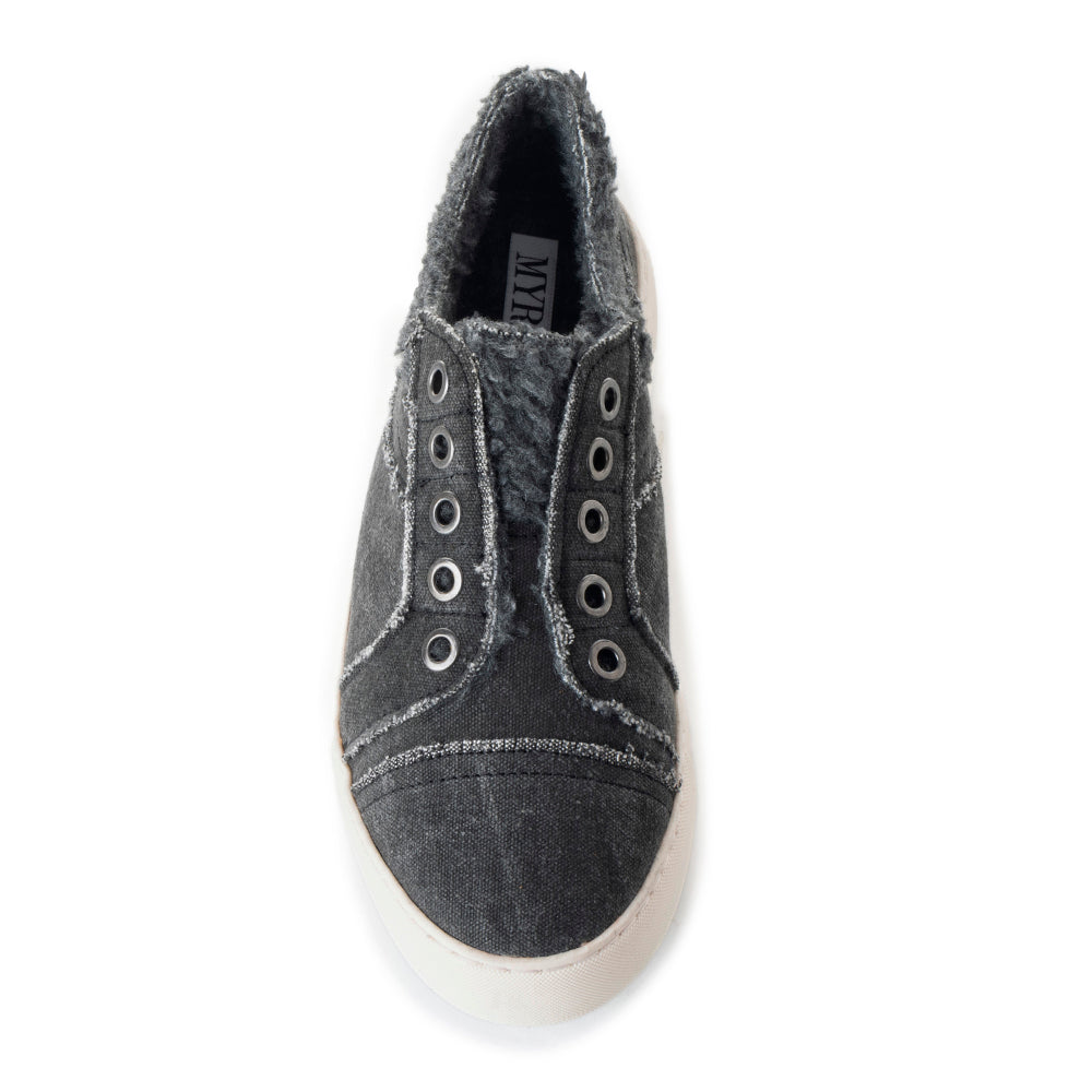 Old School Sneaker with Shearling Lining