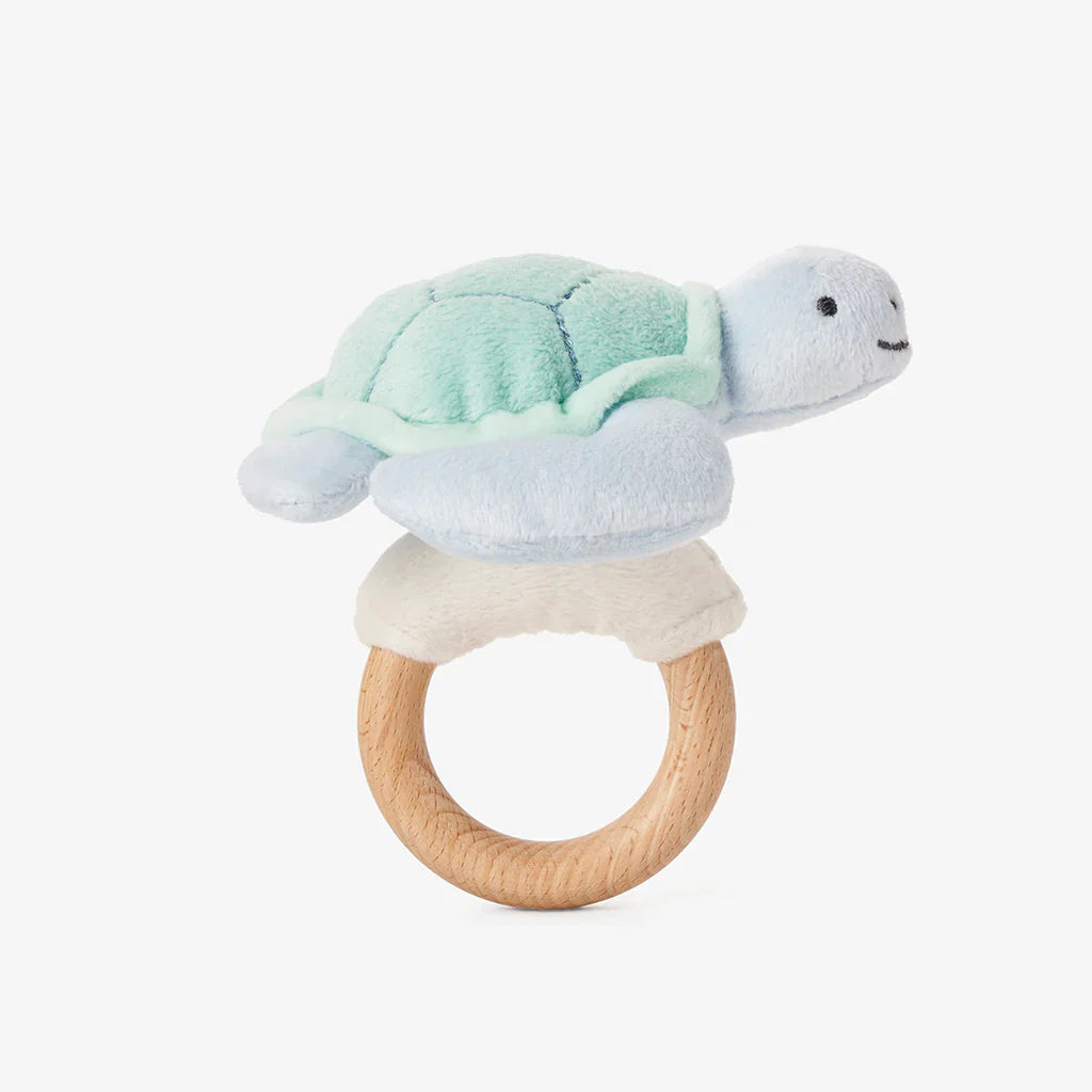 Plush & Wooden Ring Rattles
