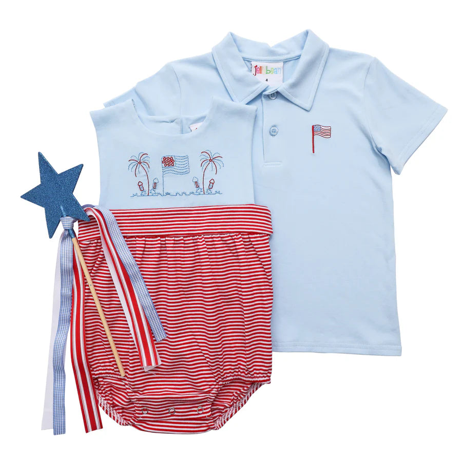 Grand Old Flag Sunsuit
