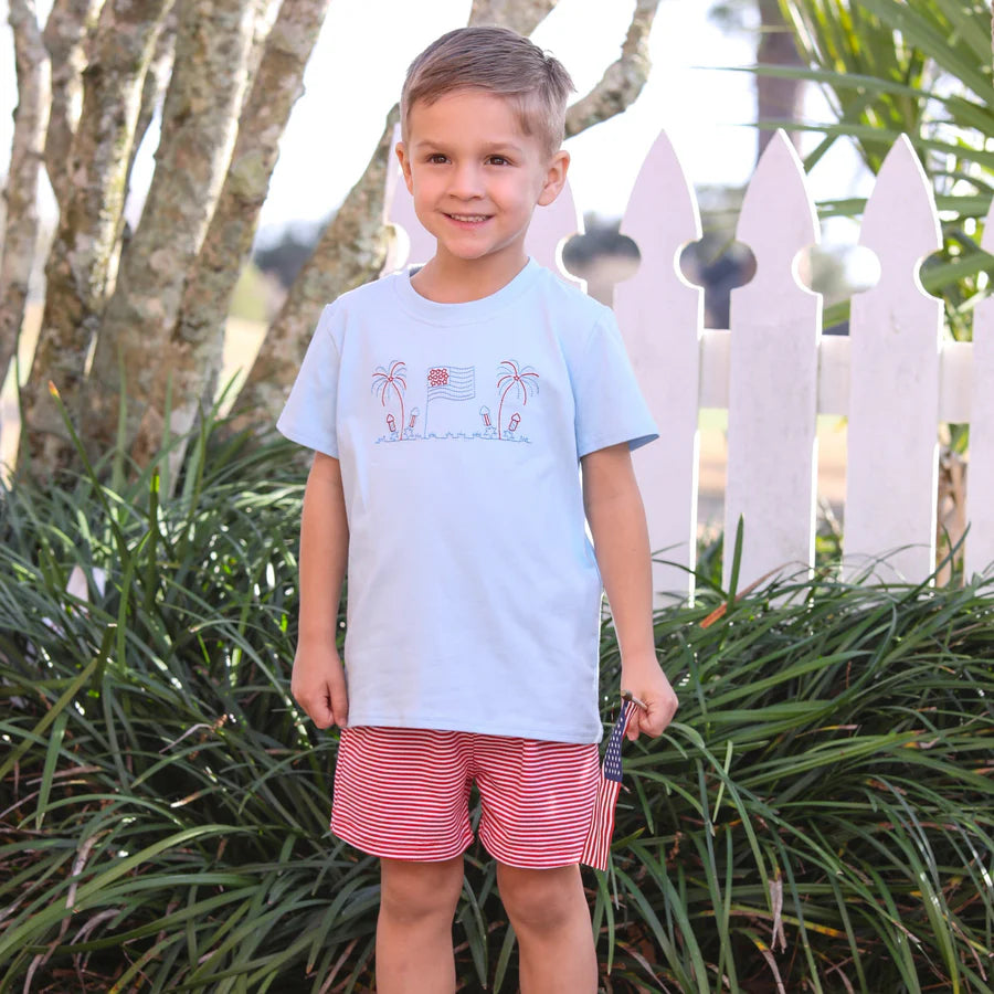 Boy's Grand Old Flag Short Set