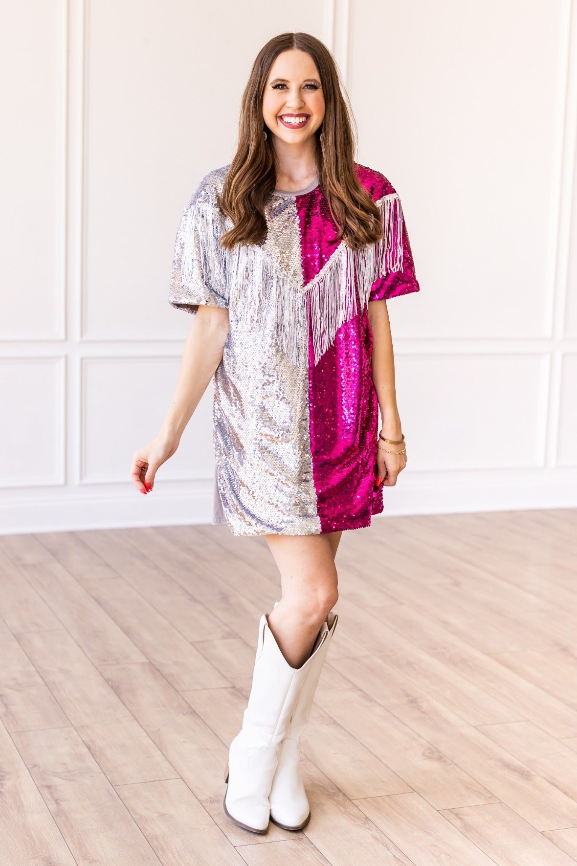 Rodeo-Ready Western Fringe Dress