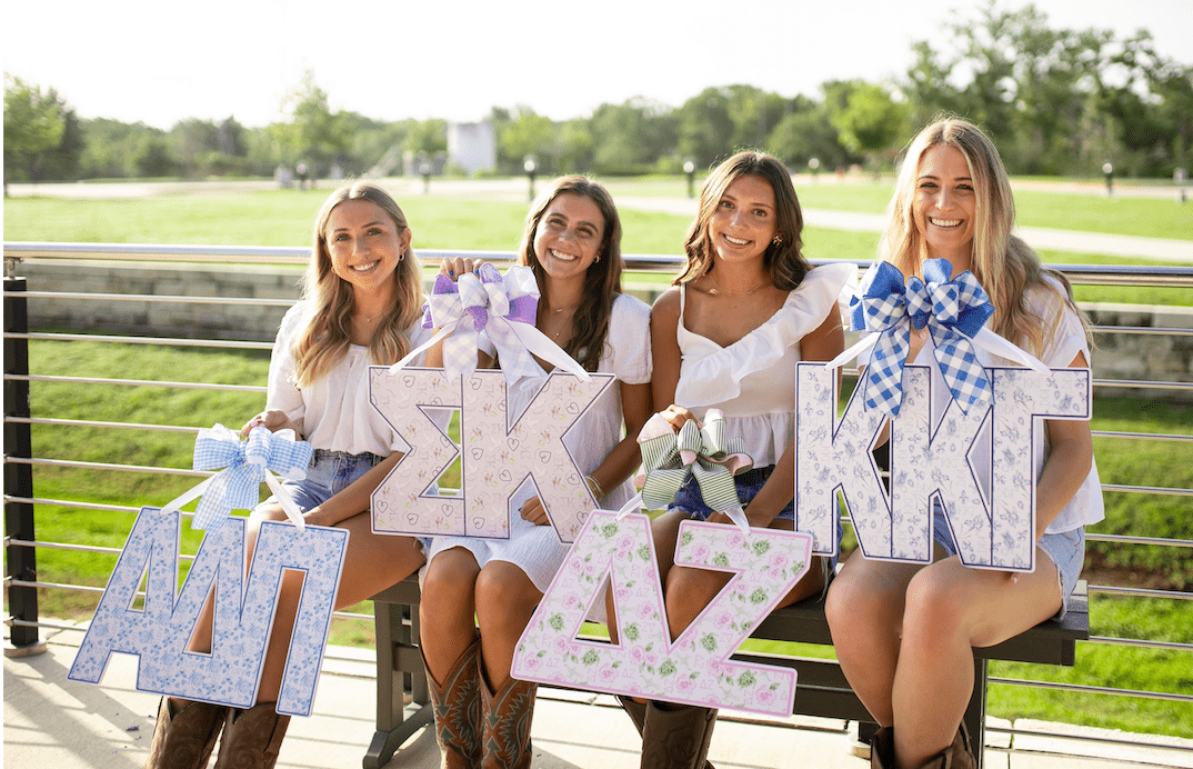 Delta Zeta Door Hanger
