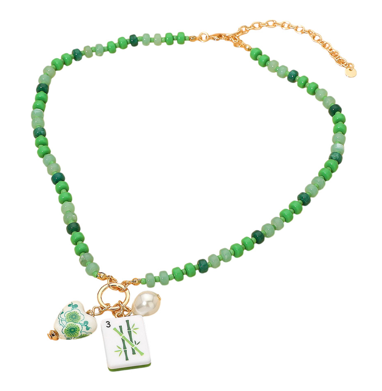 Mahjong Necklace - Bam
