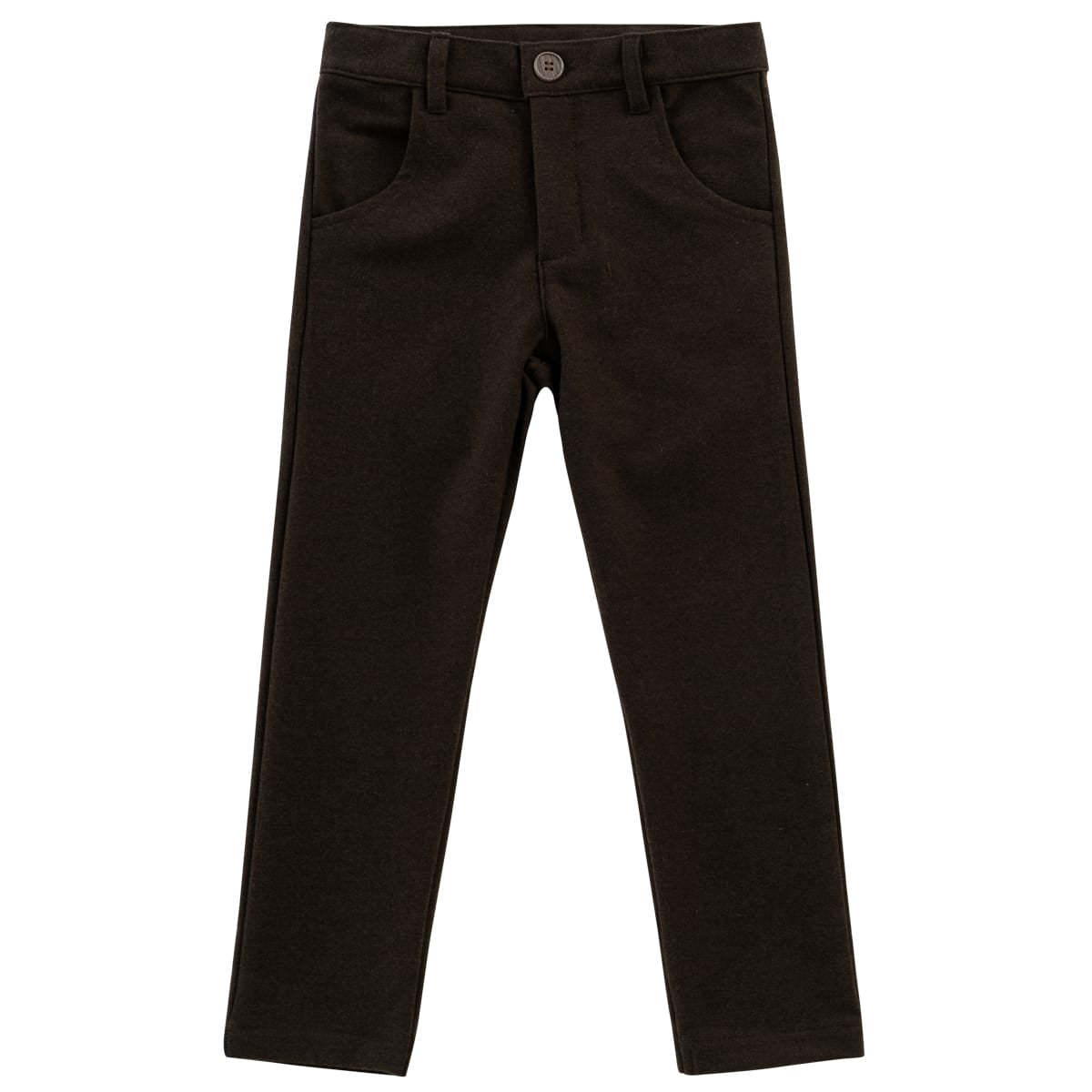 Roy Dress Slim Pants - Dark Brown
