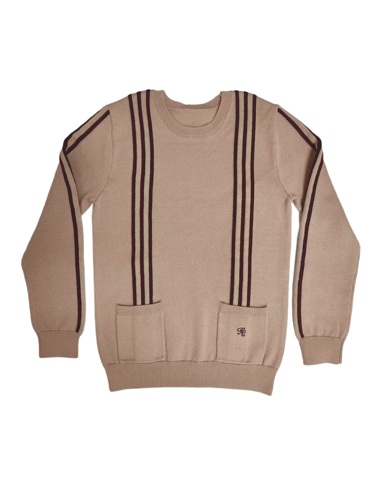 Luke Pocket Sweater - Taupe