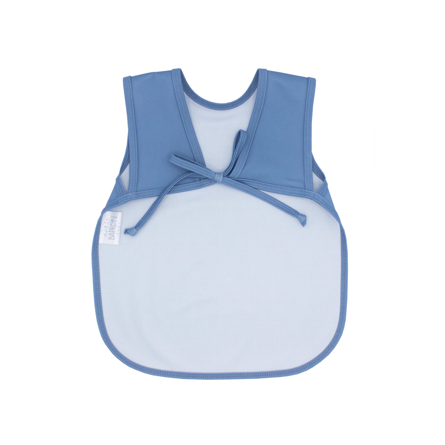 Solid Dusty Blue Minimalist Bapron