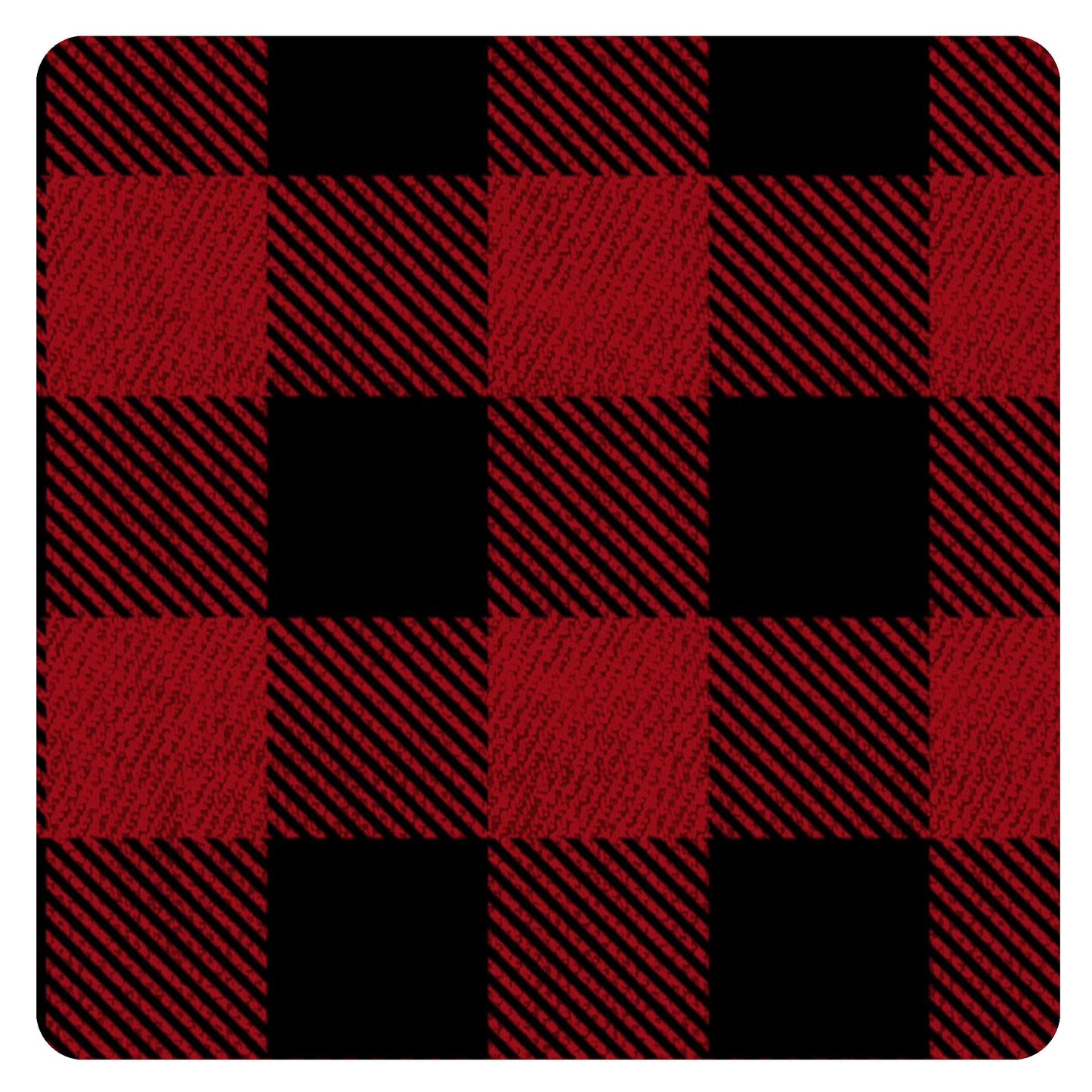 Red Buffalo Plaid Splash Mat - A Waterproof Catch-All for Highchair Spills and More! SALE