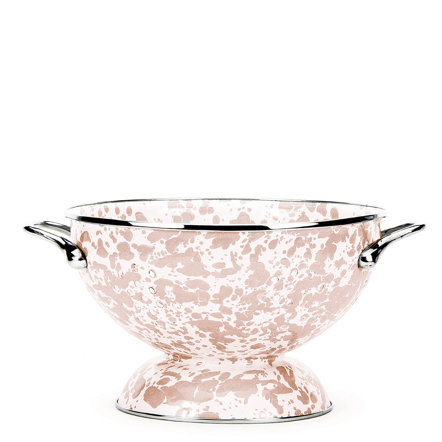 Taupe Swirl Medium Colander