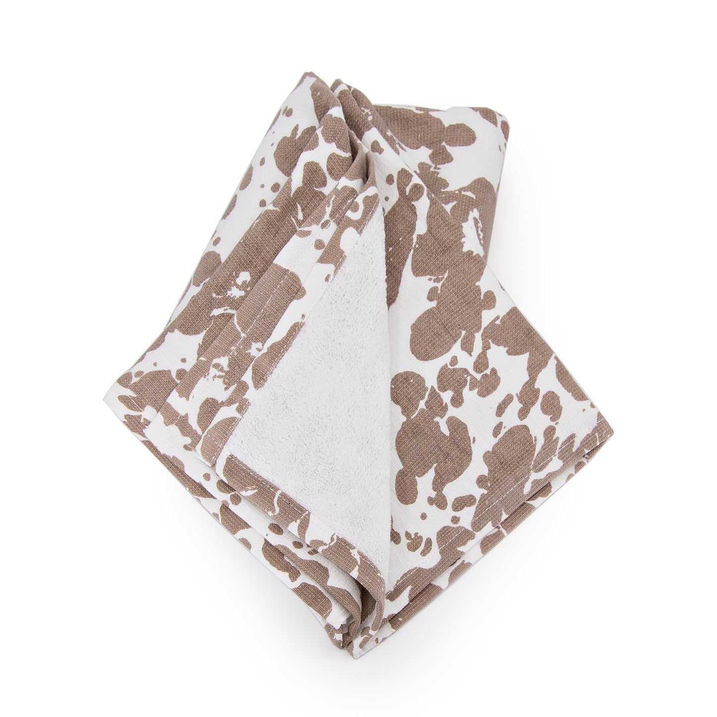 Taupe Swirl Kiychen Towel Set - of 2