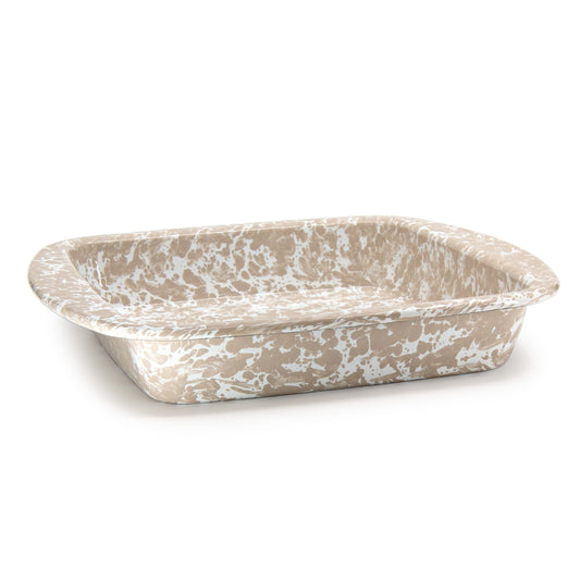 Taupe Swirl Brownie Pan