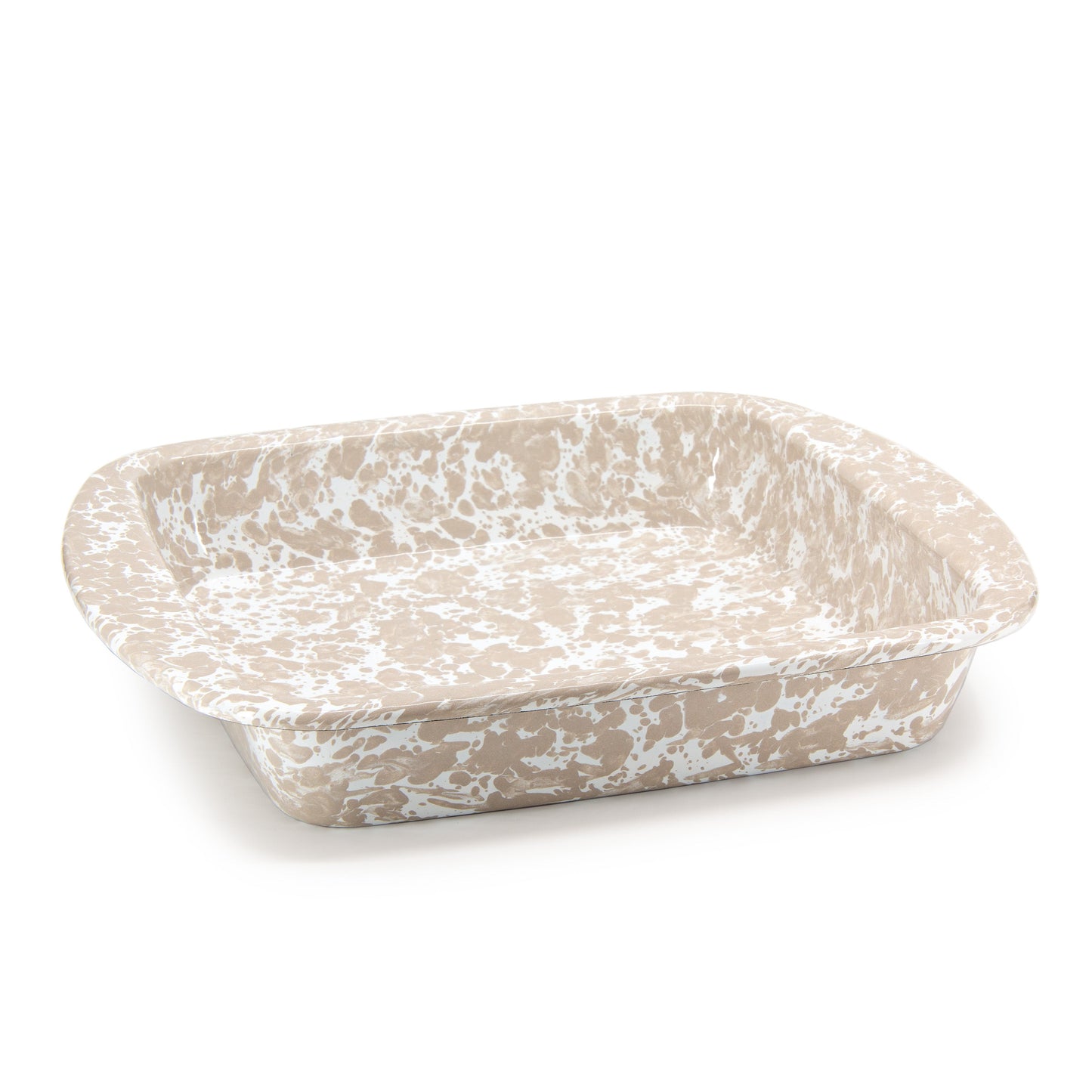Taupe Swirl Brownie Pan