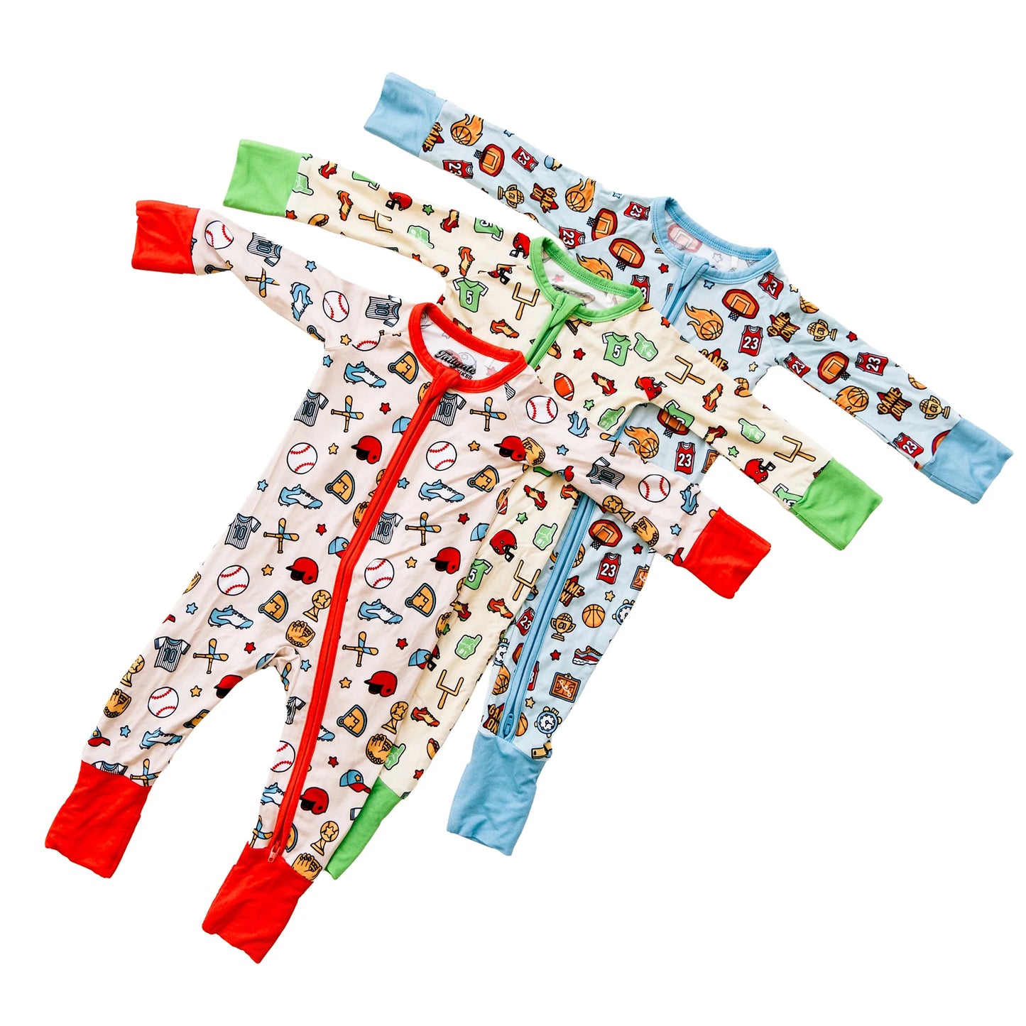 Baseball Zippy One-Piece
