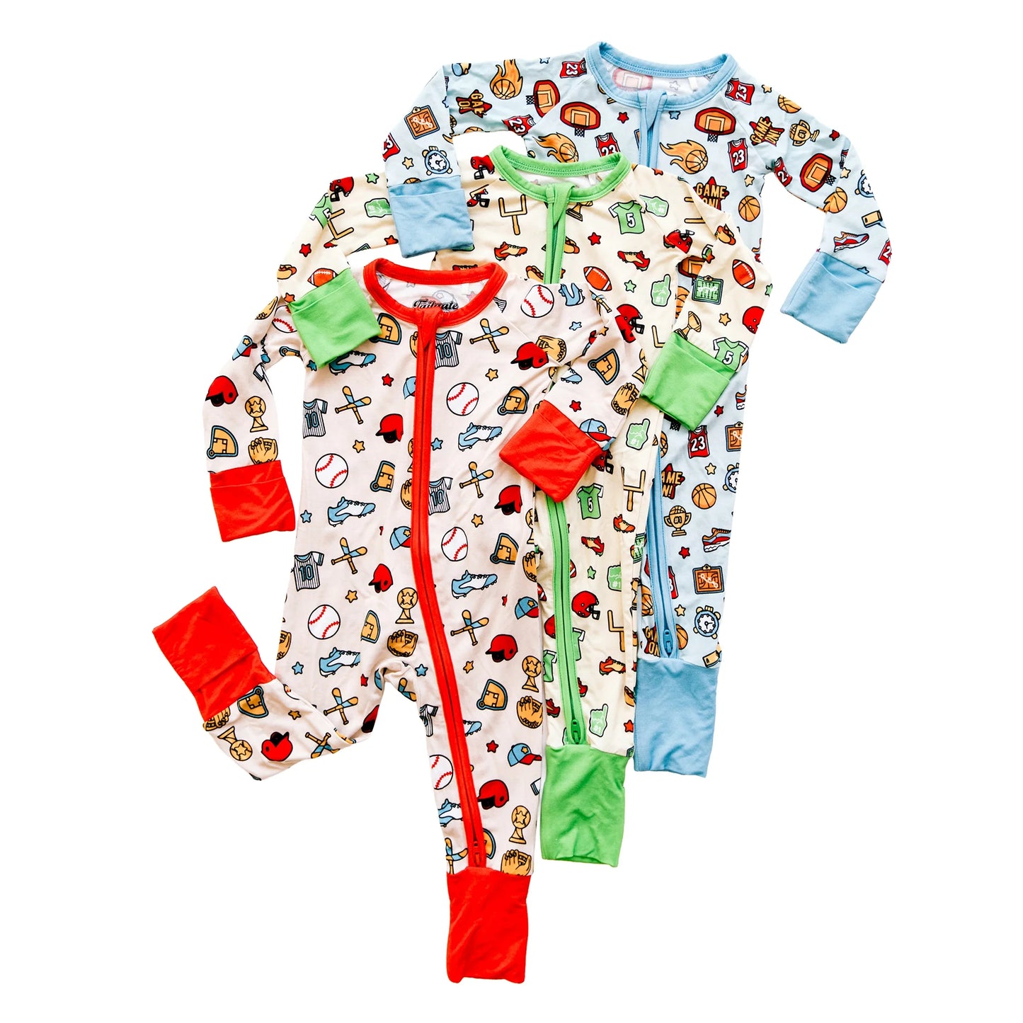 Baseball Zippy One-Piece