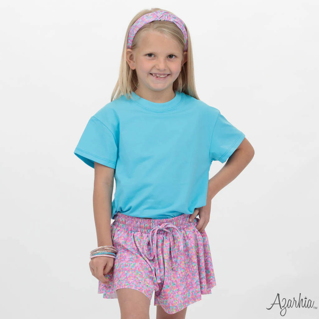 Confetti Stars Butterfly Flowy Short