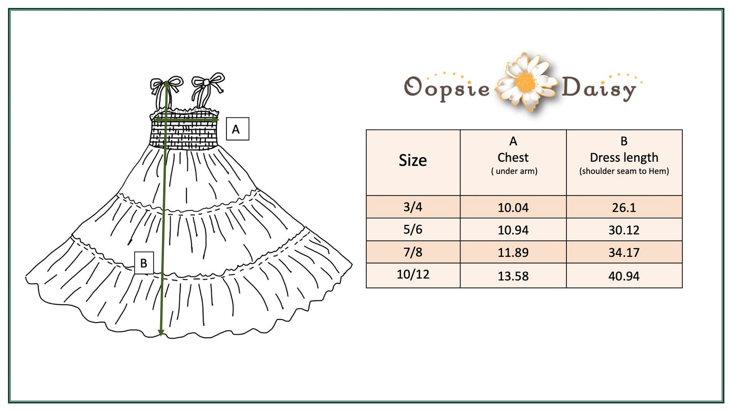 Flower Tiered Dress