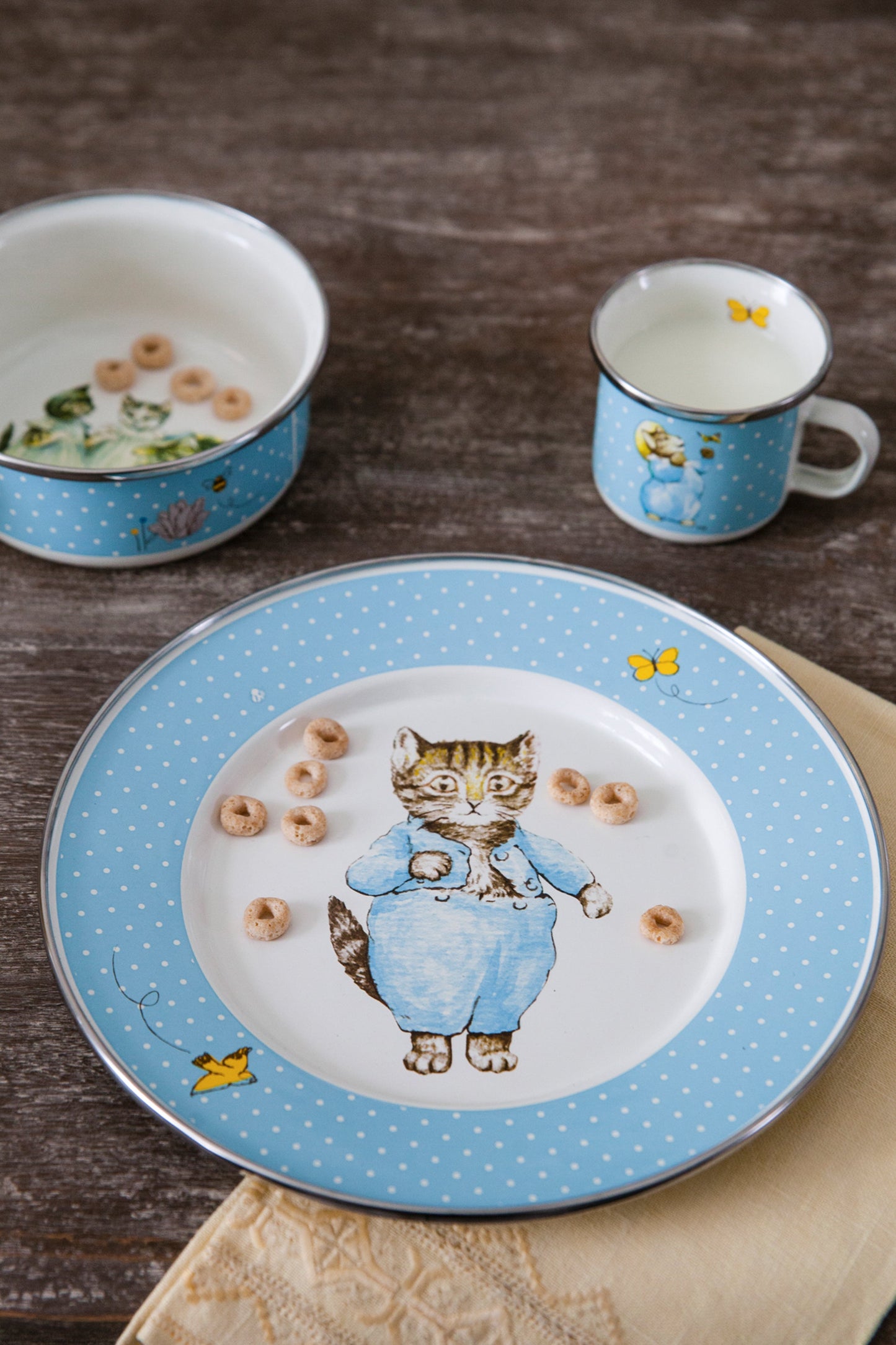 Tom Kitten Child Plates - Set of 4