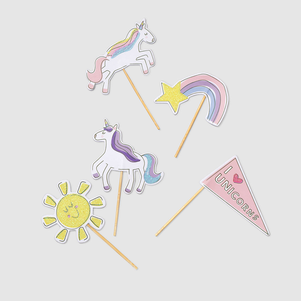 Unicorn Dreams Mini Toppers (10 per pack)