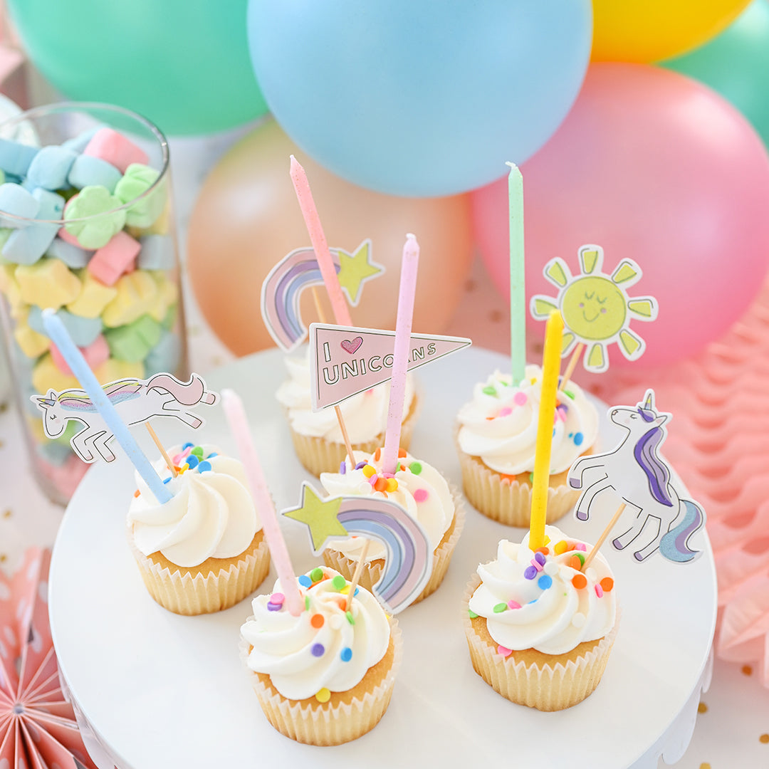 Unicorn Dreams Mini Toppers (10 per pack)