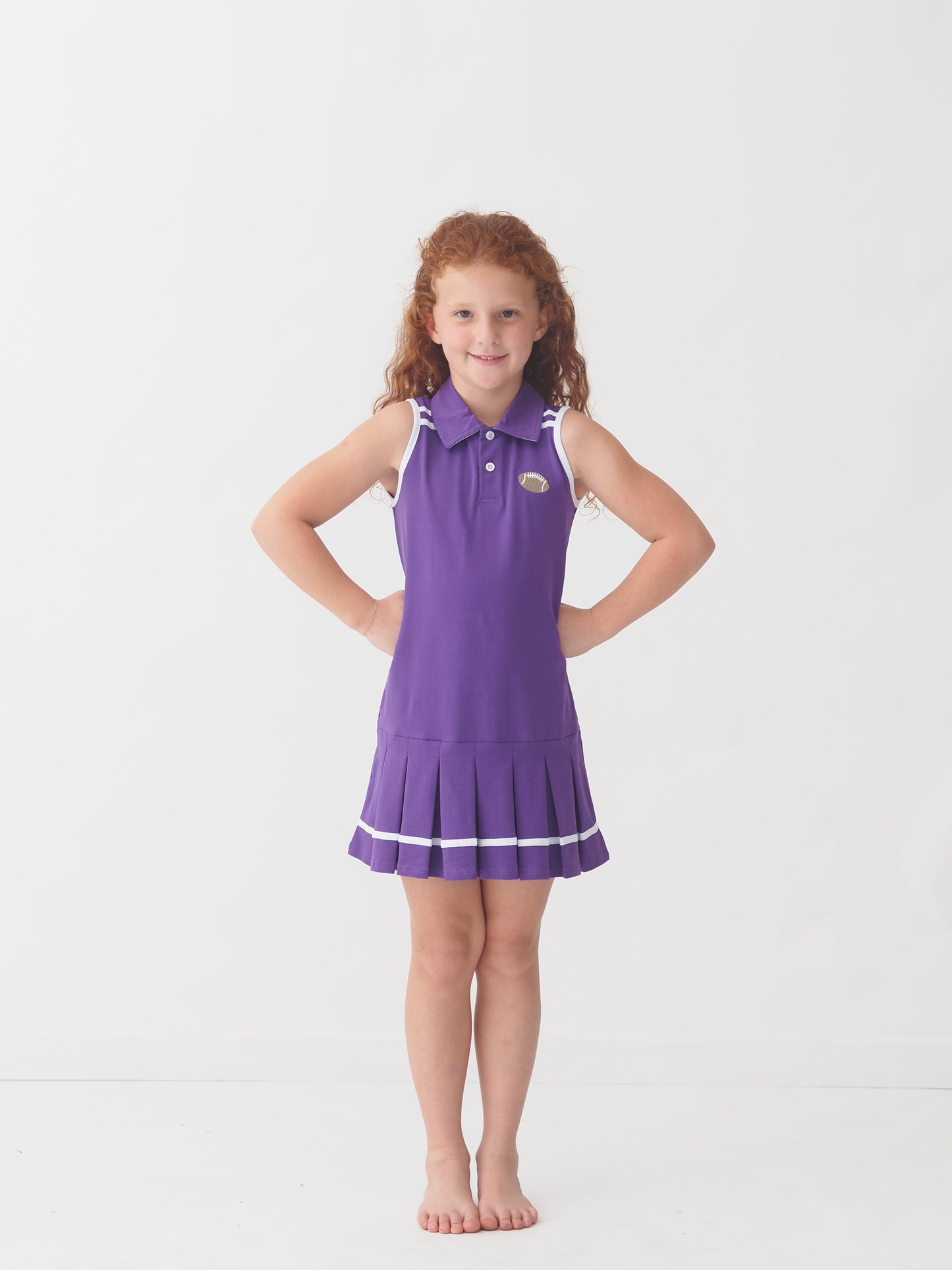 Fan Zone Jumper- Purple