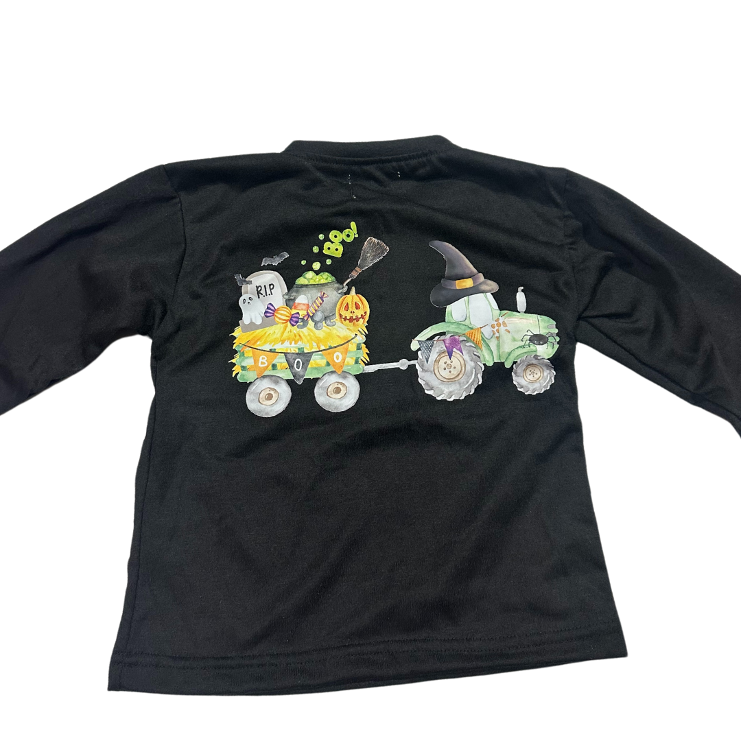 Halloween Tractor Hay Ride Shirt