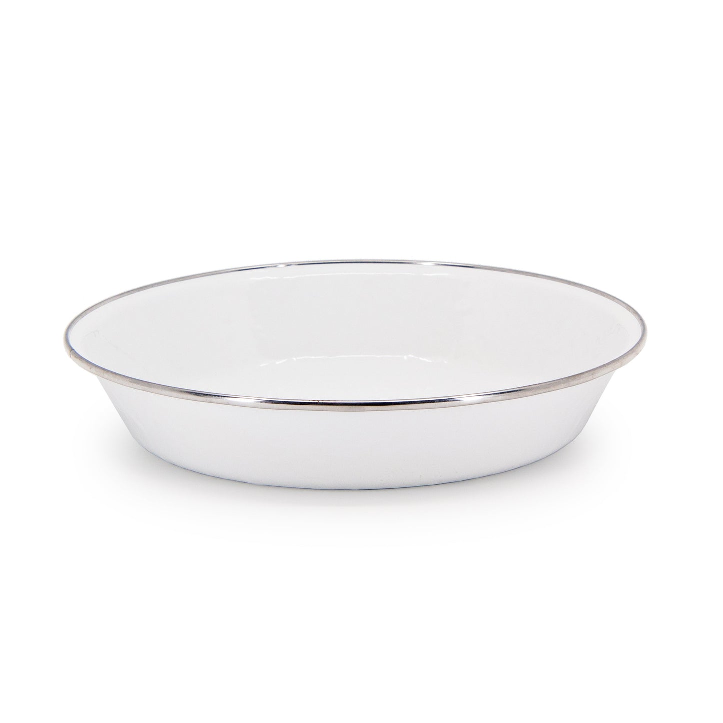 White Solid Pie Plate