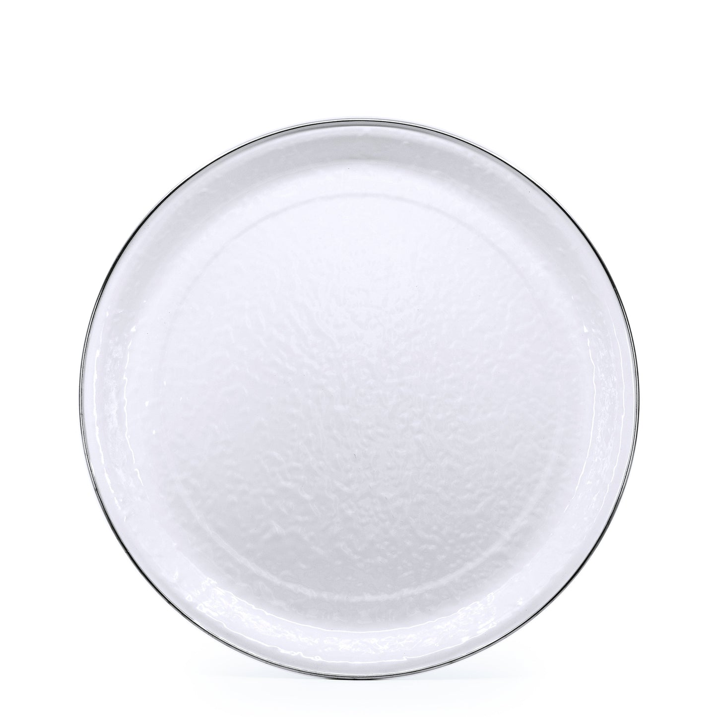 White Solid Medium Tray