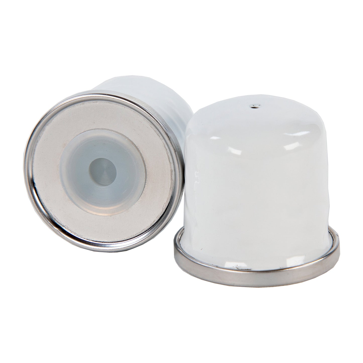 White Solid Salt & Pepper