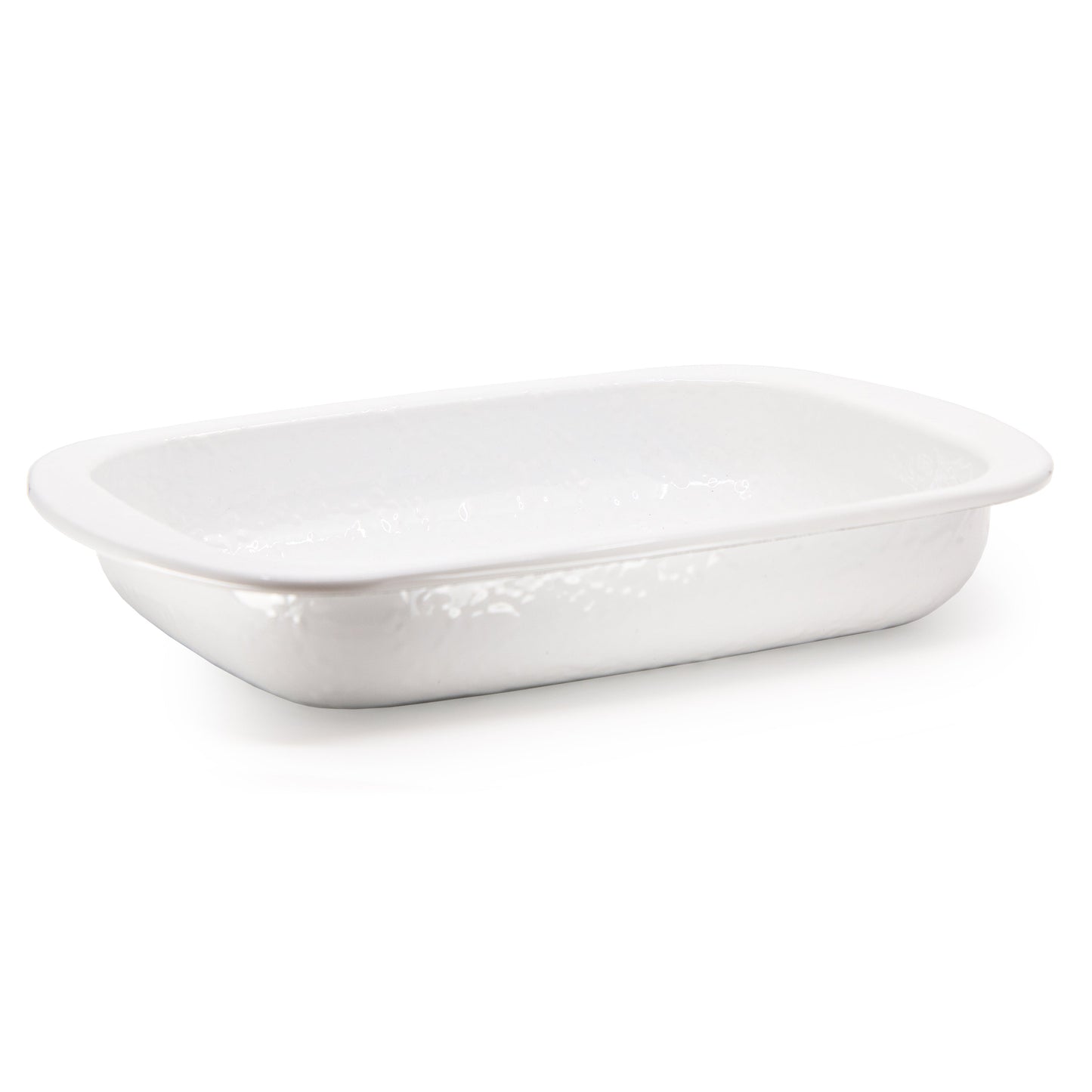 White Solid Baking Pan