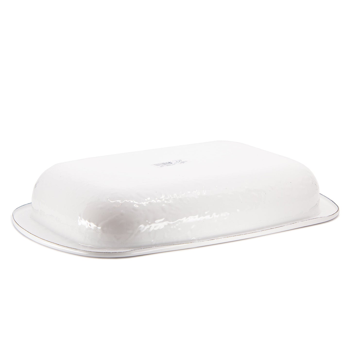 White Solid Baking Pan