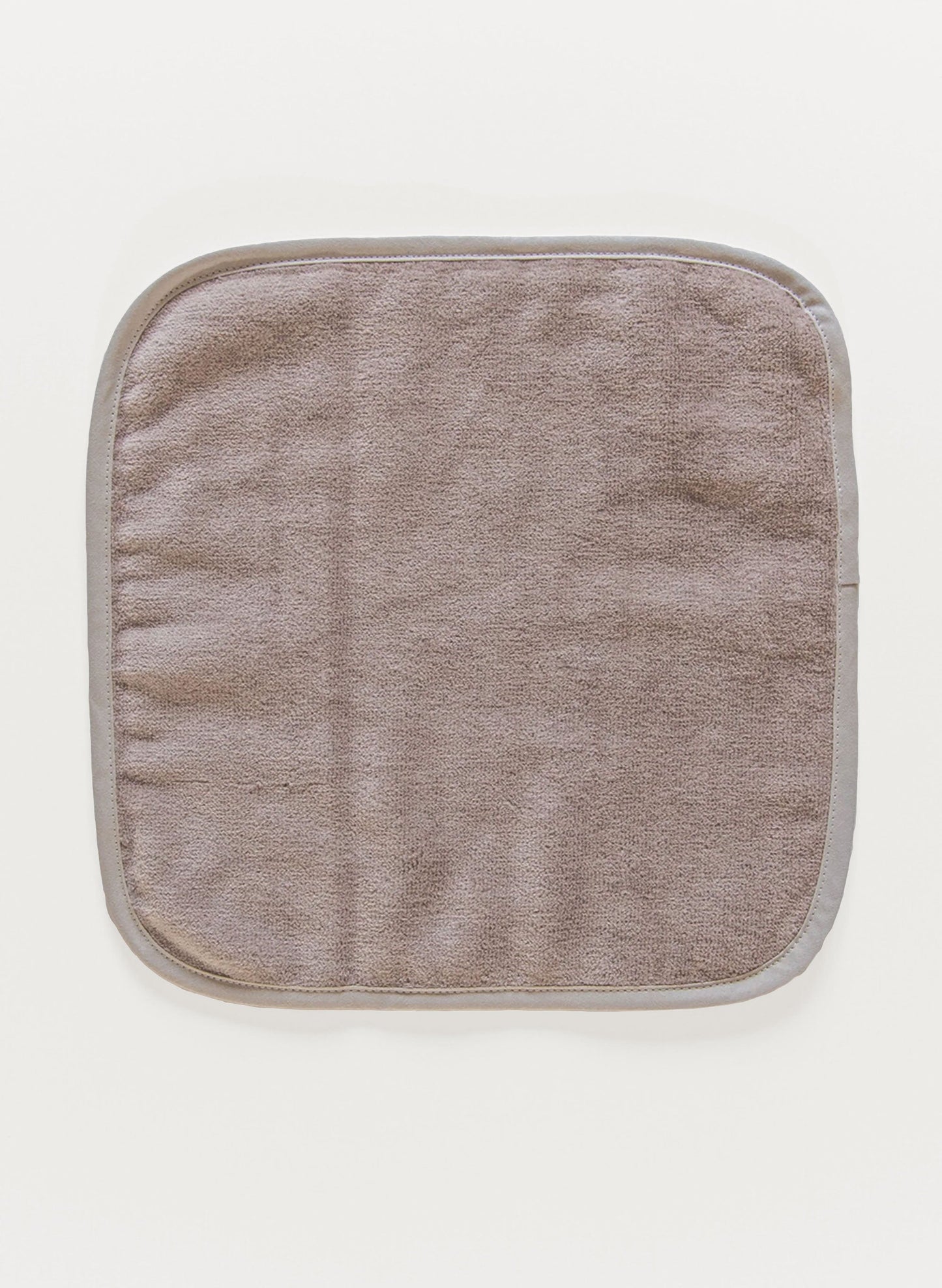 French Terry Bath Towel Collection in White Sand