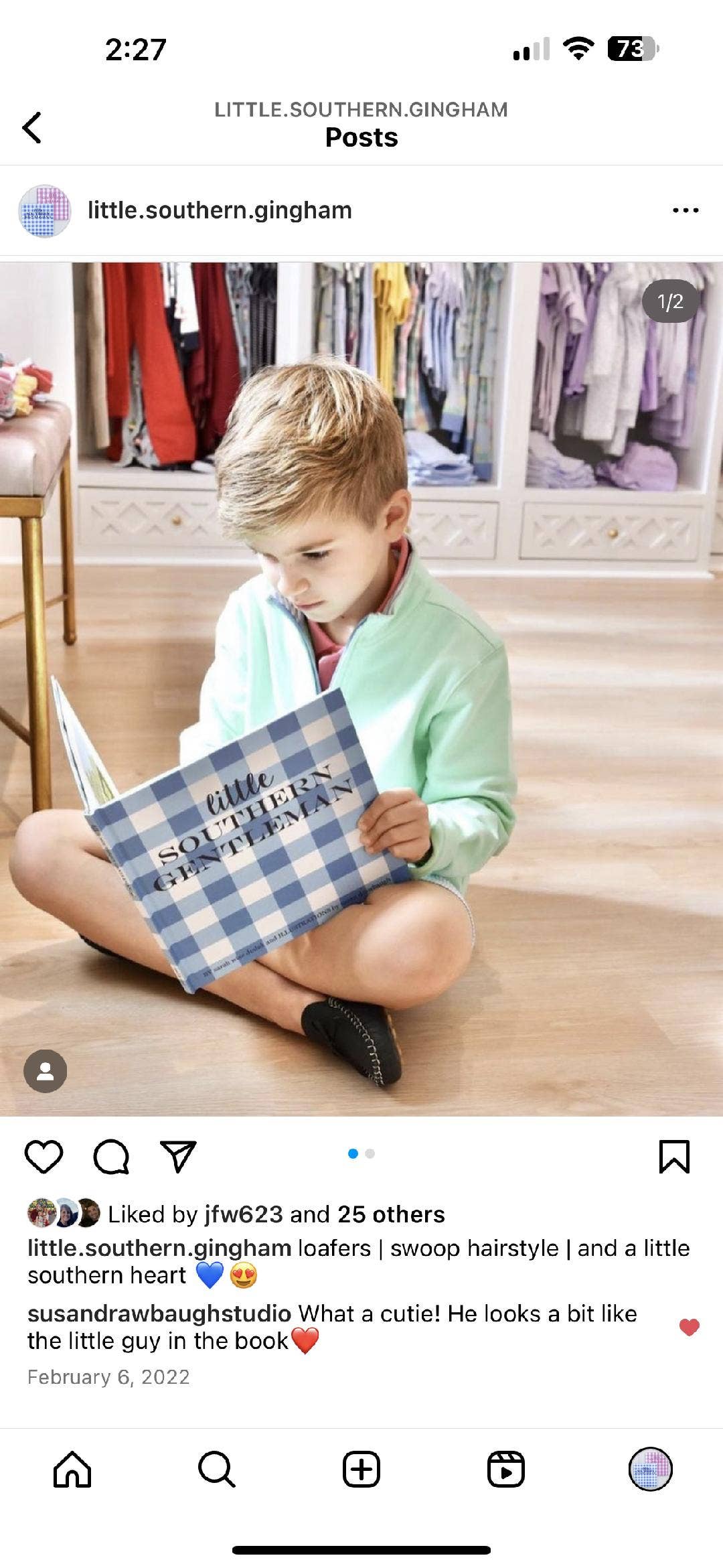 Book: Little Southern Gentleman