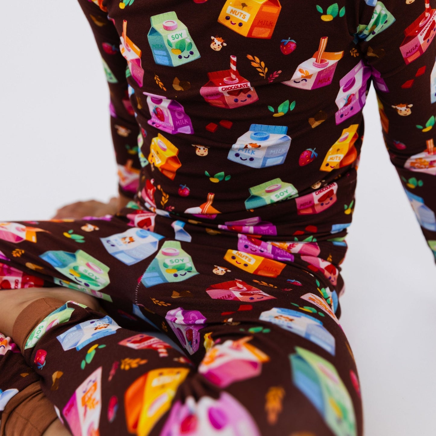 All the Milks! Long Sleeve Pajamas