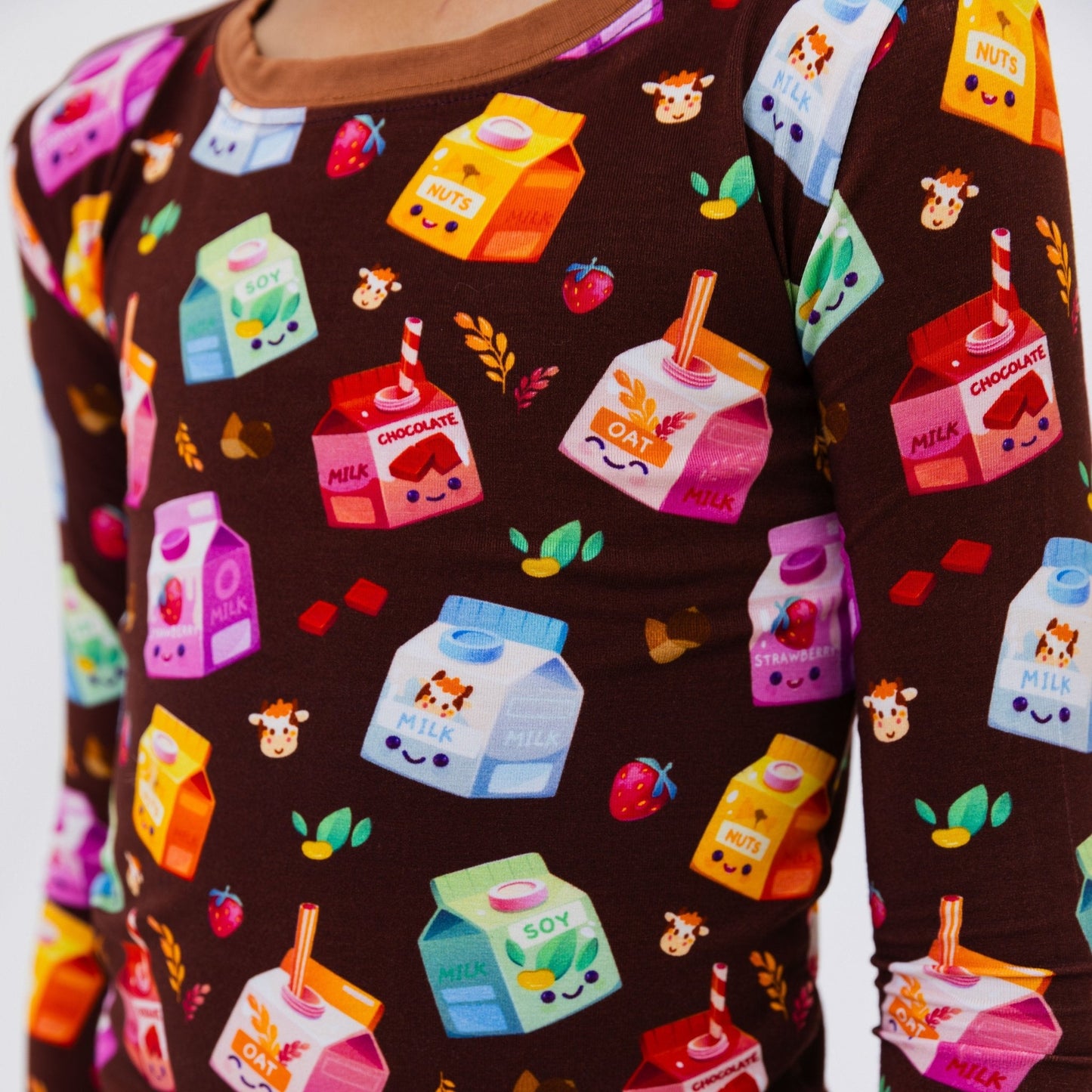 All the Milks! Long Sleeve Pajamas
